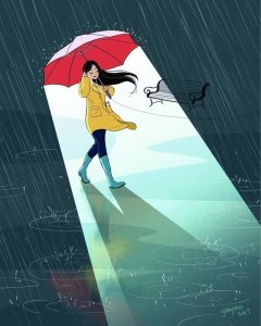 ​下雨天心情不好的伤感的句子，句句心酸无奈！