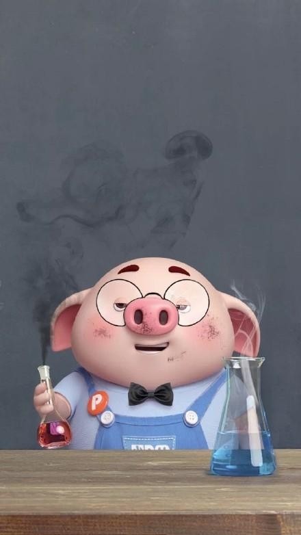 精选手机壁纸图（一），可爱猪猪壁纸