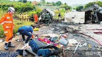 ​巴西东南部三车相撞事故已至38人死亡