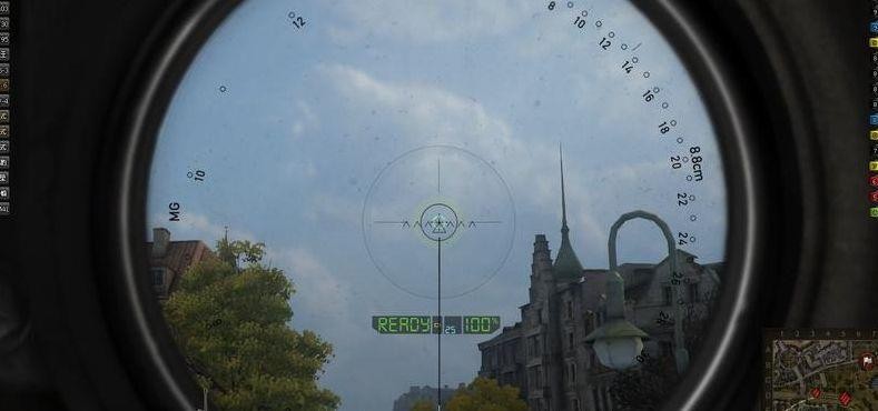 坦克世界瞄准的简单介绍