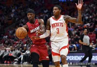 ​NBA！火箭队106比123完败热火队！波特格林联手42分！巴特勒21分