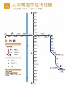 ​太原地铁1号线是太原市的一条重要线路。设24座车站。