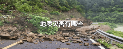 ​地质灾害有哪些 中国地质灾害有哪些