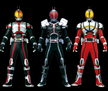 ​盘点假面骑士555中的所有骑士，Faiz爆裂最强！